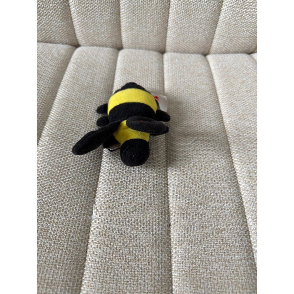 Ty Beanie Babies Bumble Bee Plush 1999 Vintage Yellow Black Stuffed Animal Toy